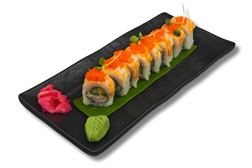 Supreme Prawn Tobiko Roll