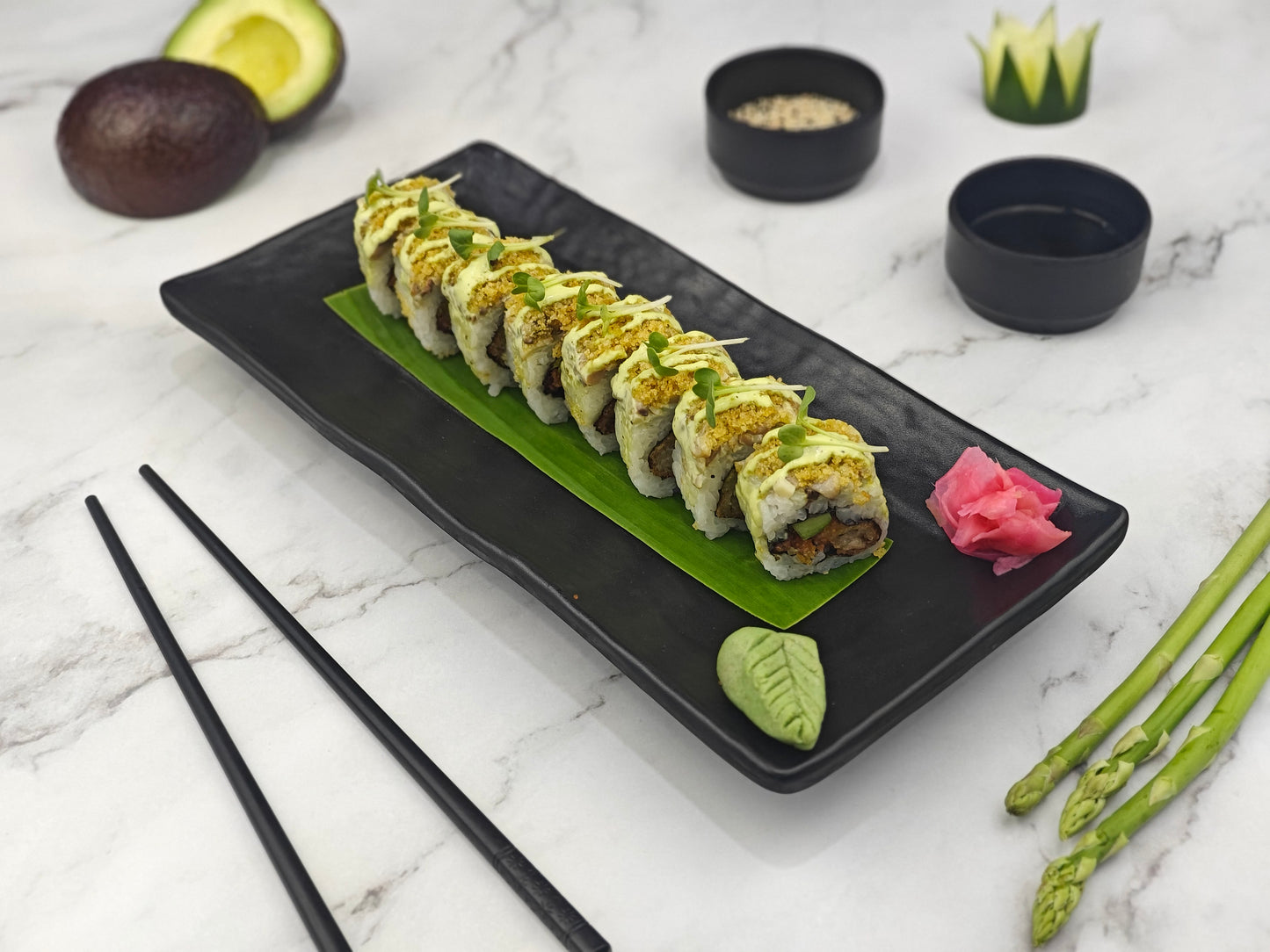 Ritchi Enoki Truffle Roll