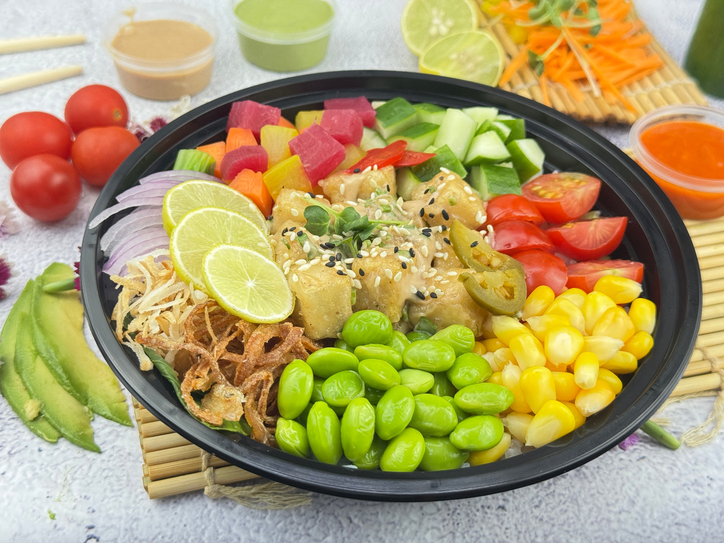 Tofu Poke Bowl