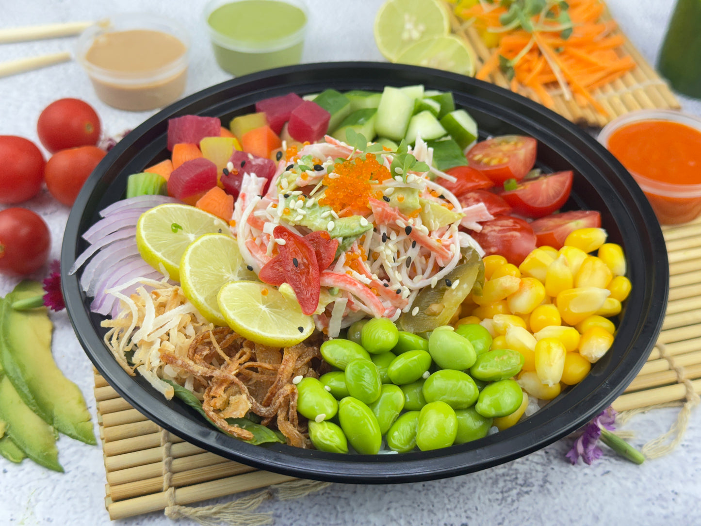 Crab Poke Bowl