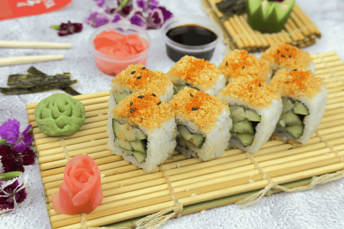 Spicy Cucumber Crunch Roll