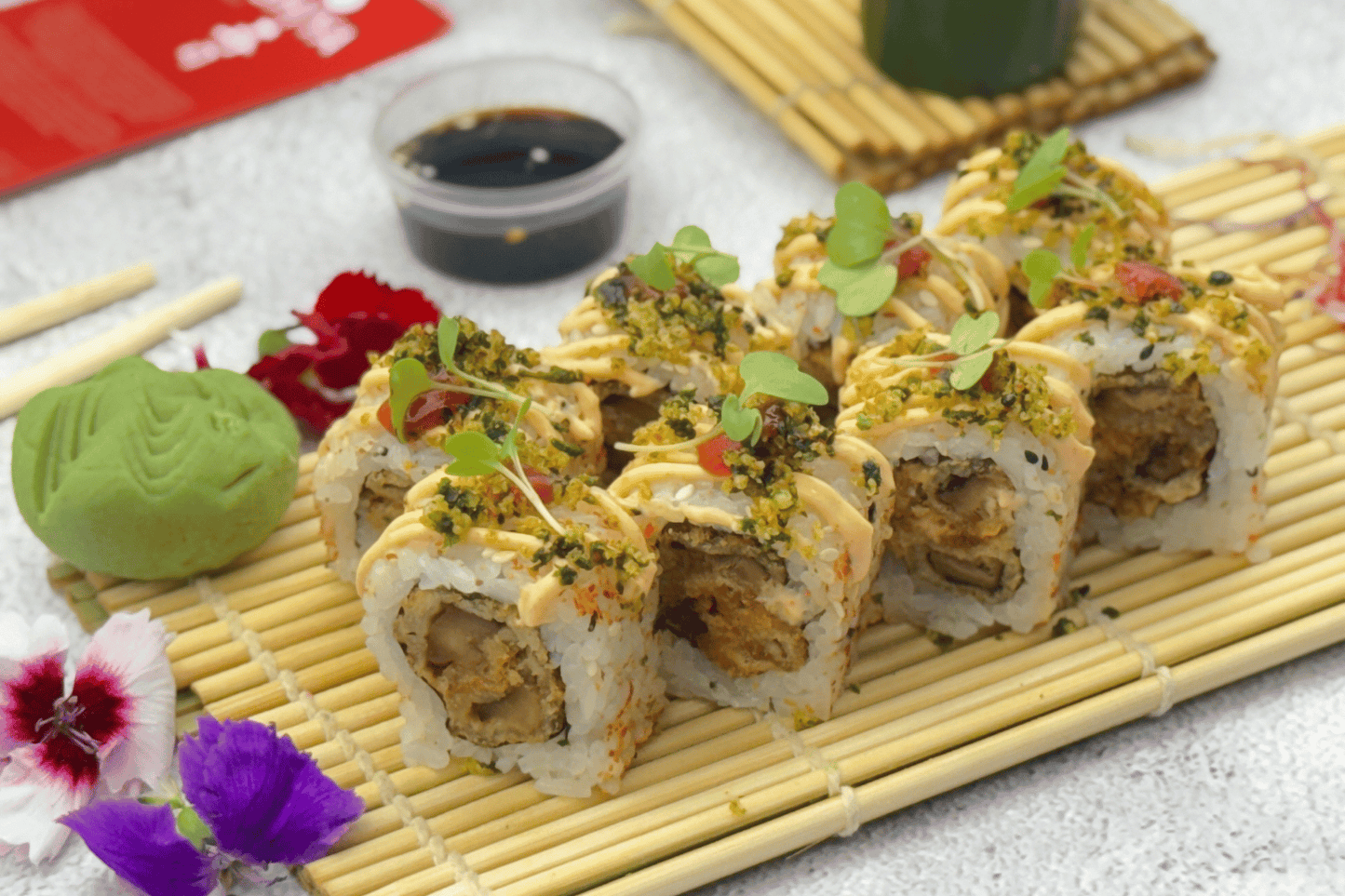 Spicy Shiitake Tempura