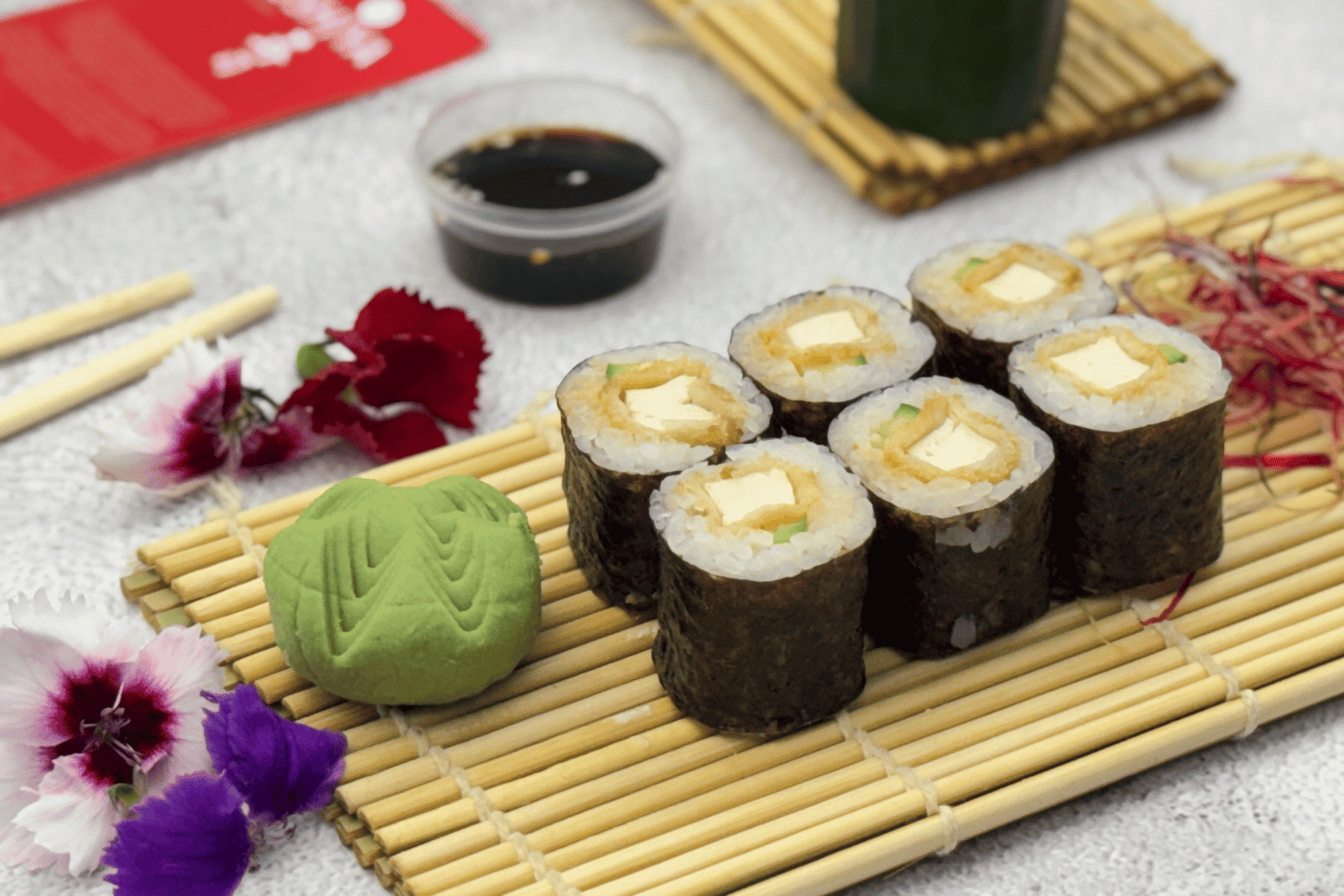 Tofu Katsu Maki (6 Pcs)