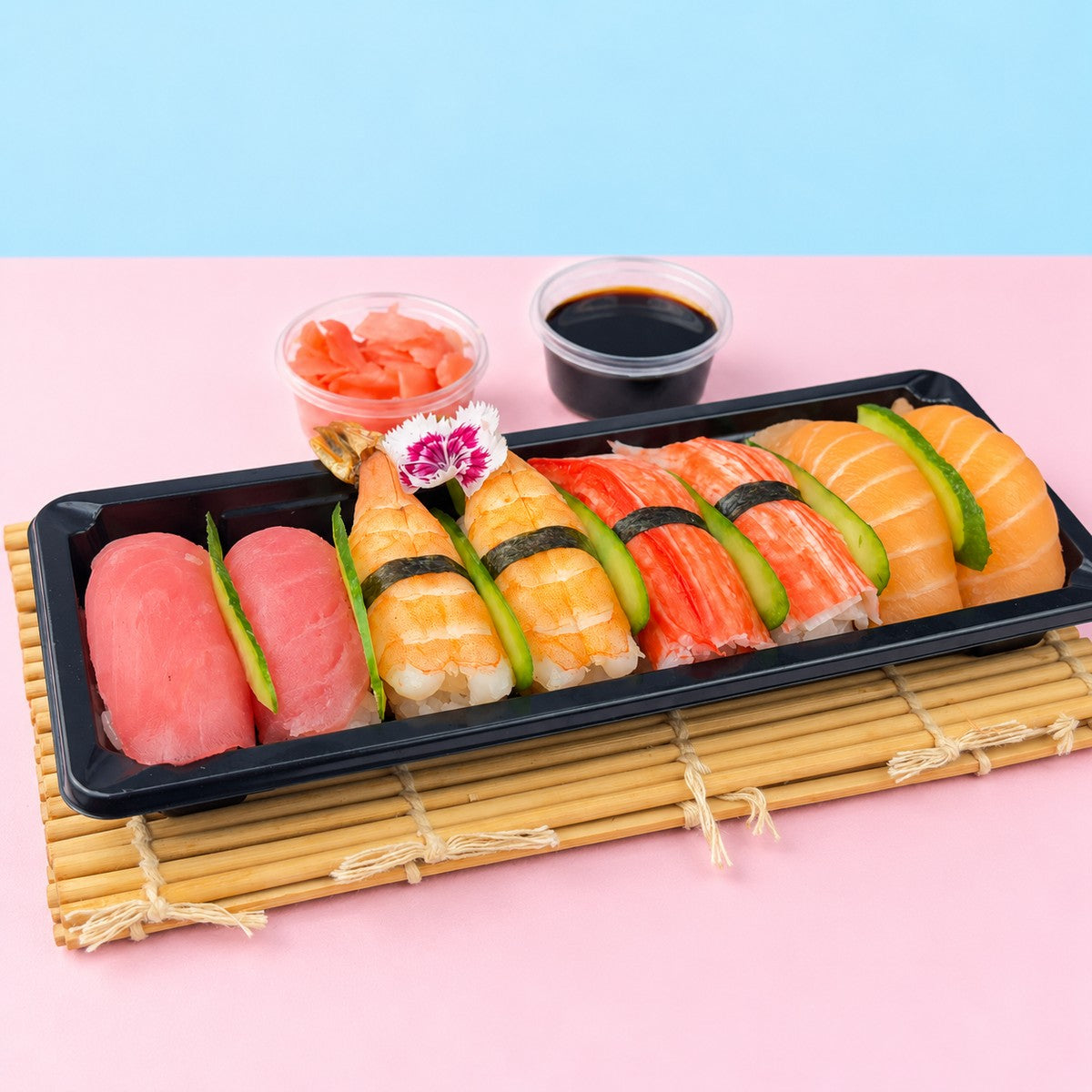Rainbow Nigiri Box (8pcs) – Sushiya