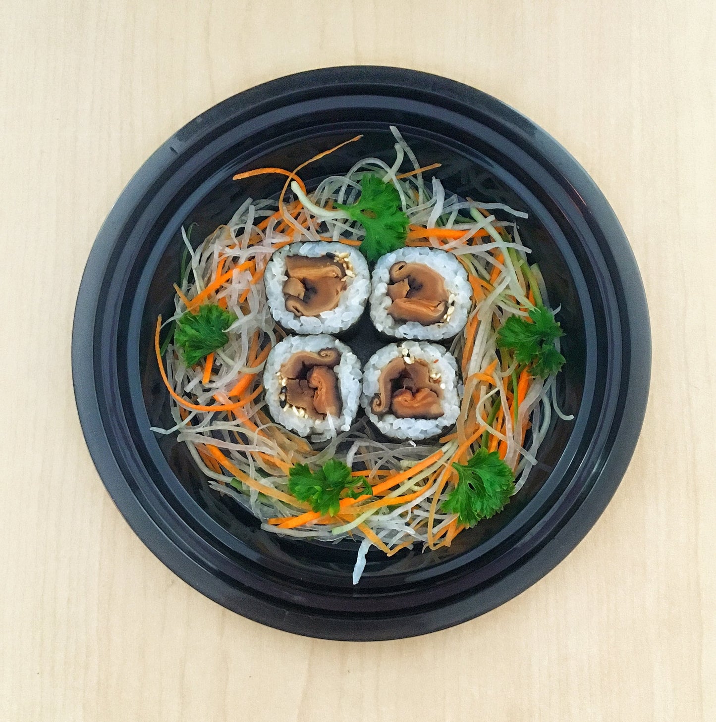 Spicy Shiitake Maki (4pcs)