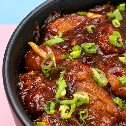 Chicken Bulgogi Meal — texture detail