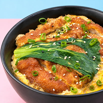 Chicken Katsu Don — closer view