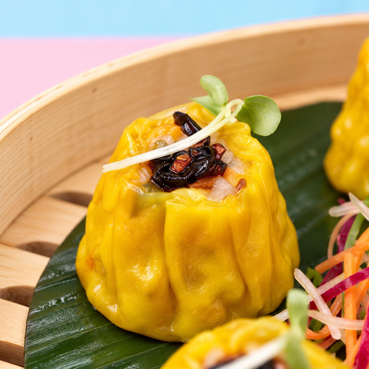 Chicken Siu Mai (5 Pcs) — texture detail