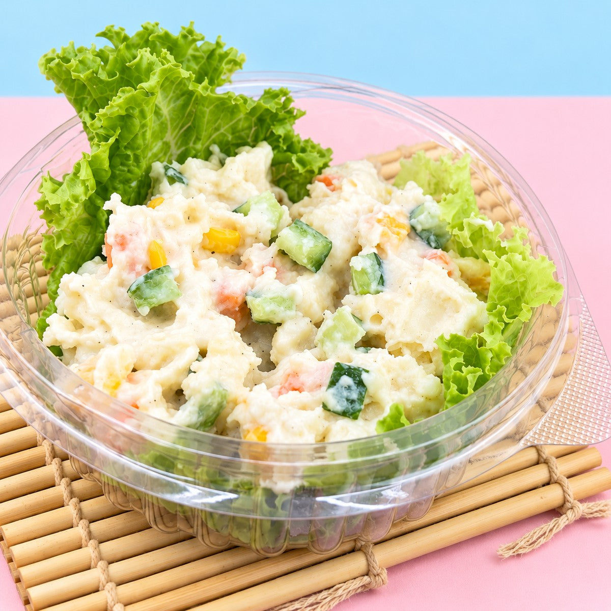Creamy Potato Salad — closer view