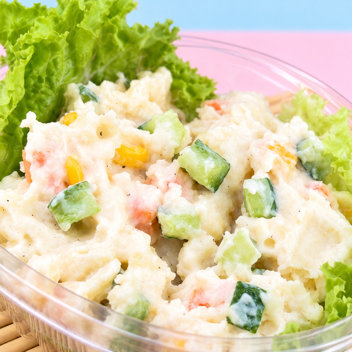 Creamy Potato Salad — texture detail