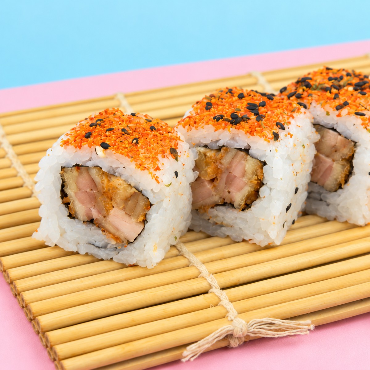 Spicy Chicken Roll — closer view