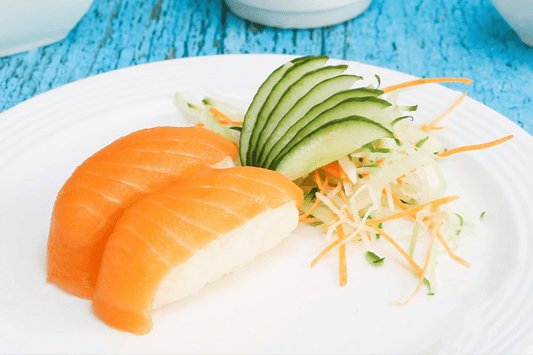 A57 Smoked Salmon Nigiri  (2pcs)