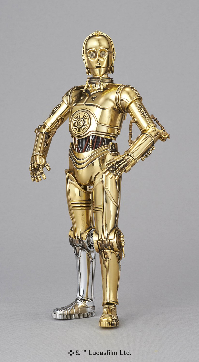 Star Wars C-3PO 1/12 Scale Model Kit – Bandai