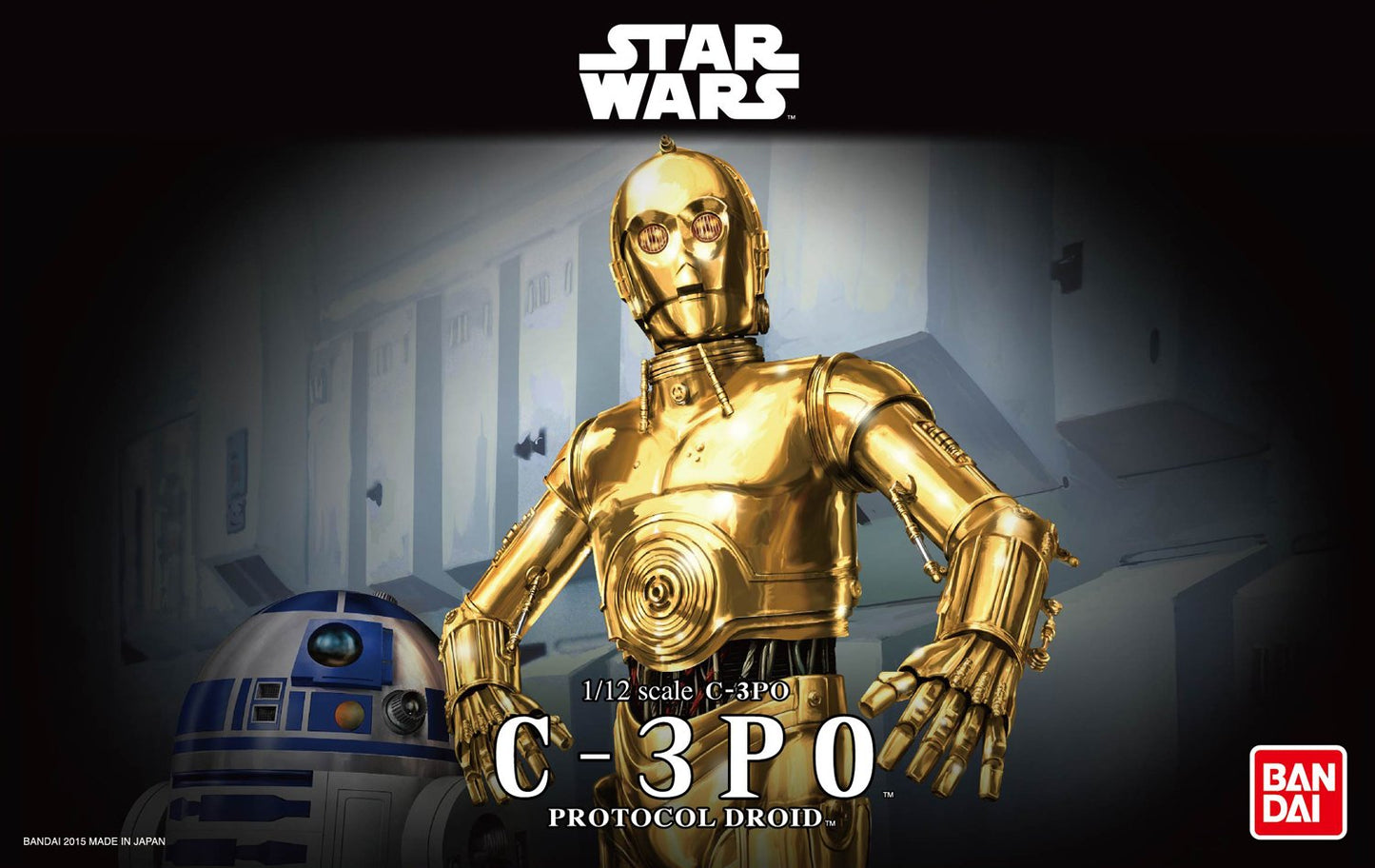 Star Wars C-3PO 1/12 Scale Model Kit – Bandai