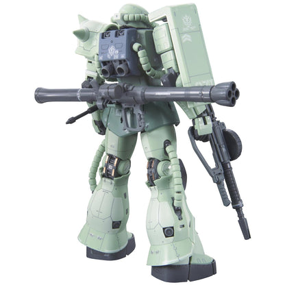 Gundam MS-06F Zaku II Real Grade 1/144 Model Kit – Bandai
