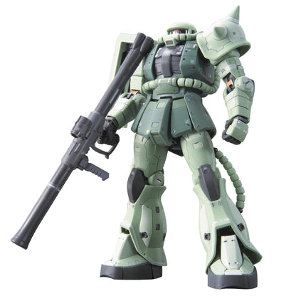 Gundam MS-06F Zaku II Real Grade 1/144 Model Kit – Bandai