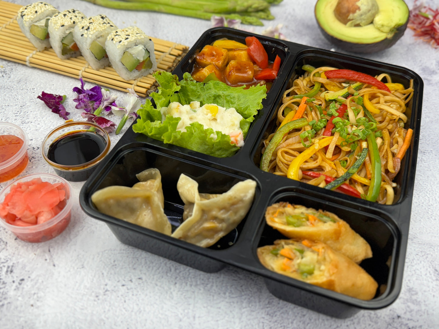 Grand Chilli Garlic Tofu Meal