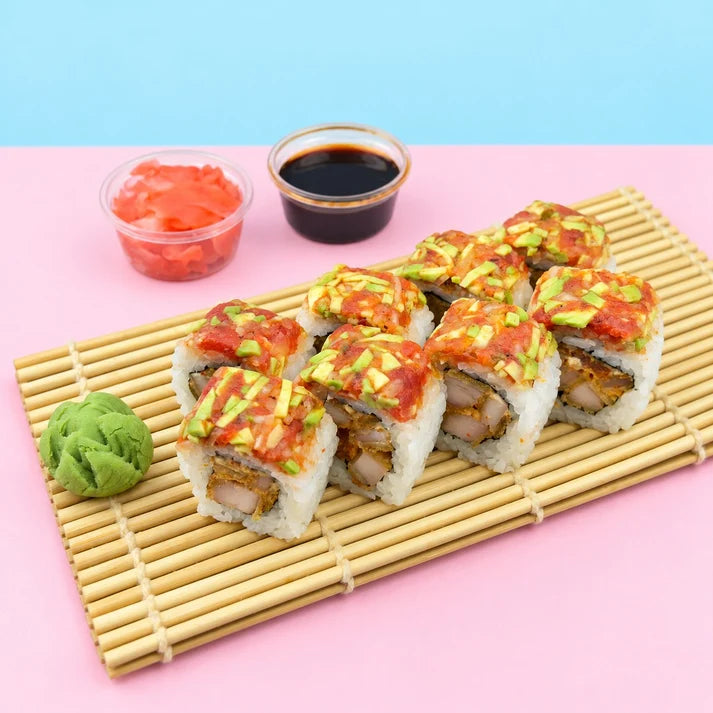 Chicken Katsu Roll with Avocado Salsa (8 pcs)