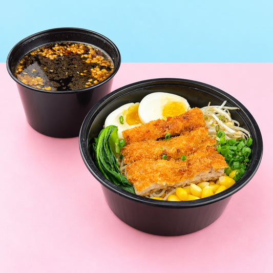 Burnt Garlic-Shoyu (NV) — Chicken Katsu bowl