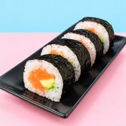 Jumbo Salmon (8 Pcs) — partial view of the serving