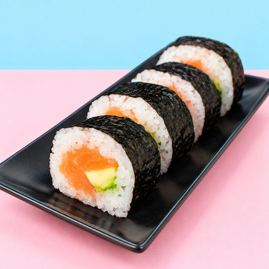 Jumbo Salmon (8 Pcs) — partial view of the serving