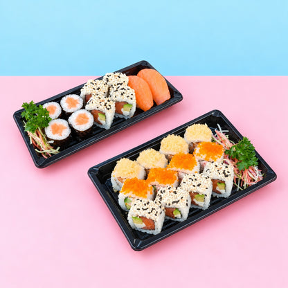 The Glowing Duo - Fusion Roll Box (12 Pcs) + Salmon Paradise (10 Pcs)