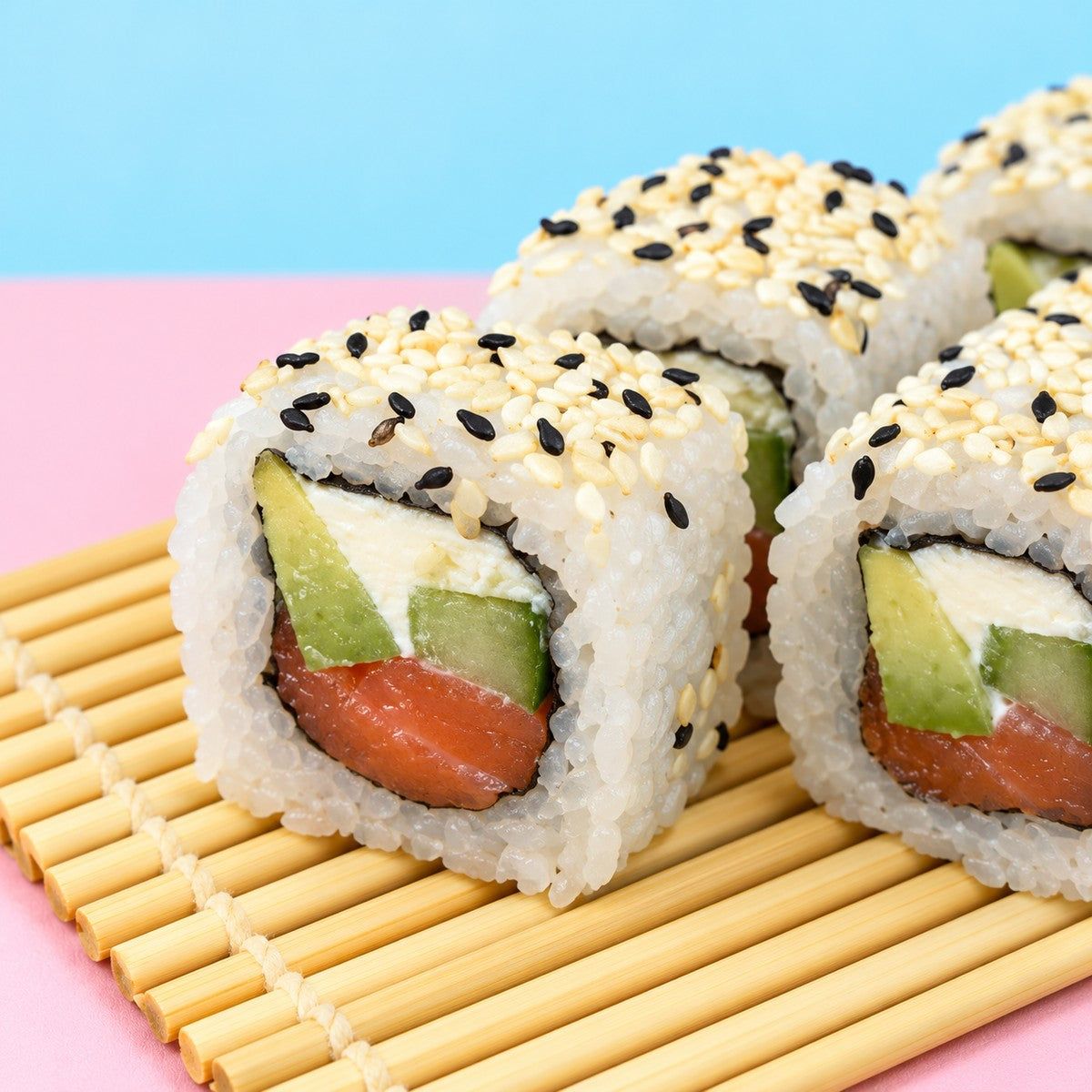 Philadelphia Roll — closer view