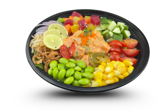 Premiun Salmon & Tobiko Salad