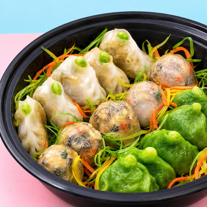 Holiday Veg Combo — partial medium food detail; not the complete serving