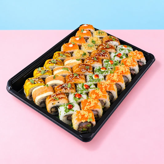 Deluxe Ebi & Sake Platter (40 Pcs)