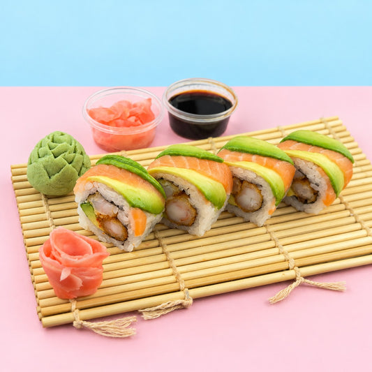 Salmon Dragon Roll – 4 pcs