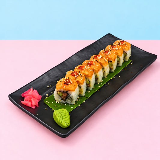 Salmon Volcano Roll – 8 pcs