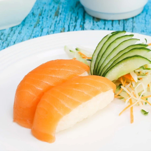 A57 Smoked Salmon Nigiri (2pcs) Sushiya Since 2007