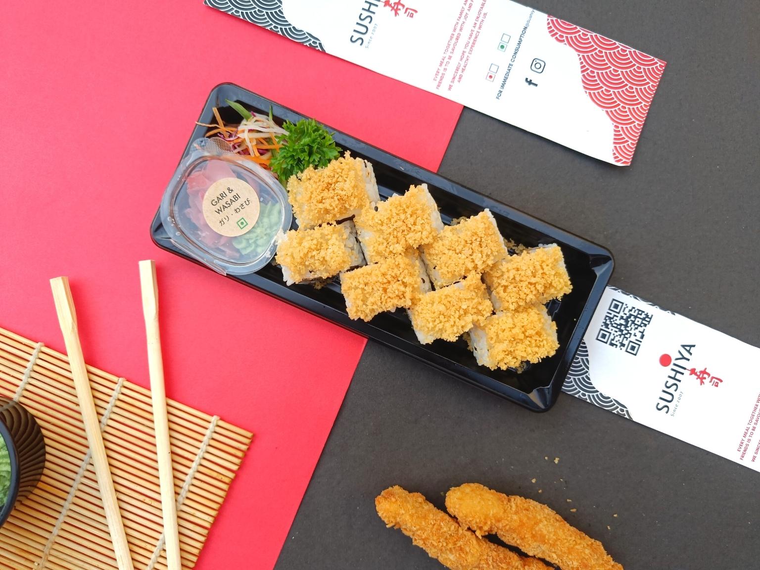 Sushi rolls menu deals